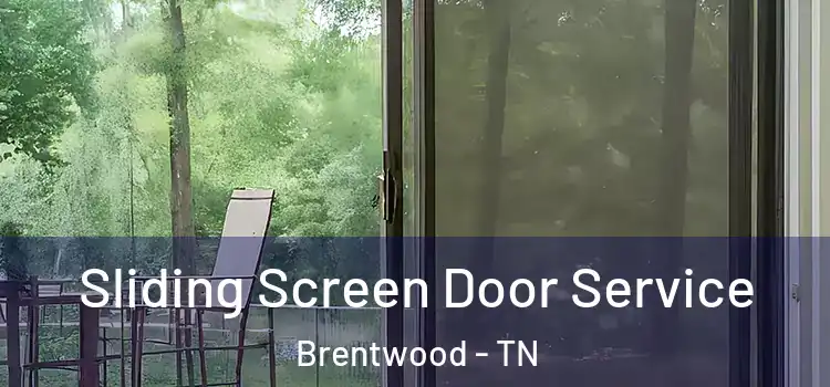 Sliding Screen Door Service Brentwood - TN